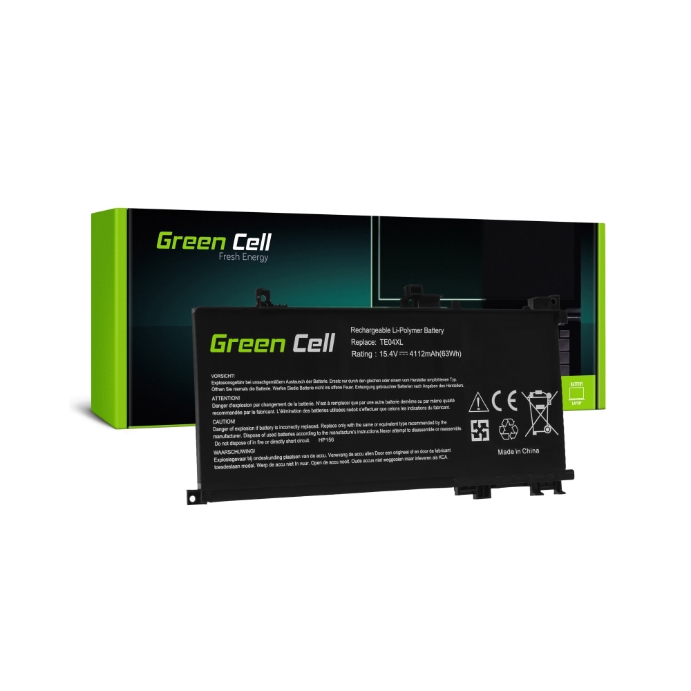Green Cell akku TE04XL HP Omen