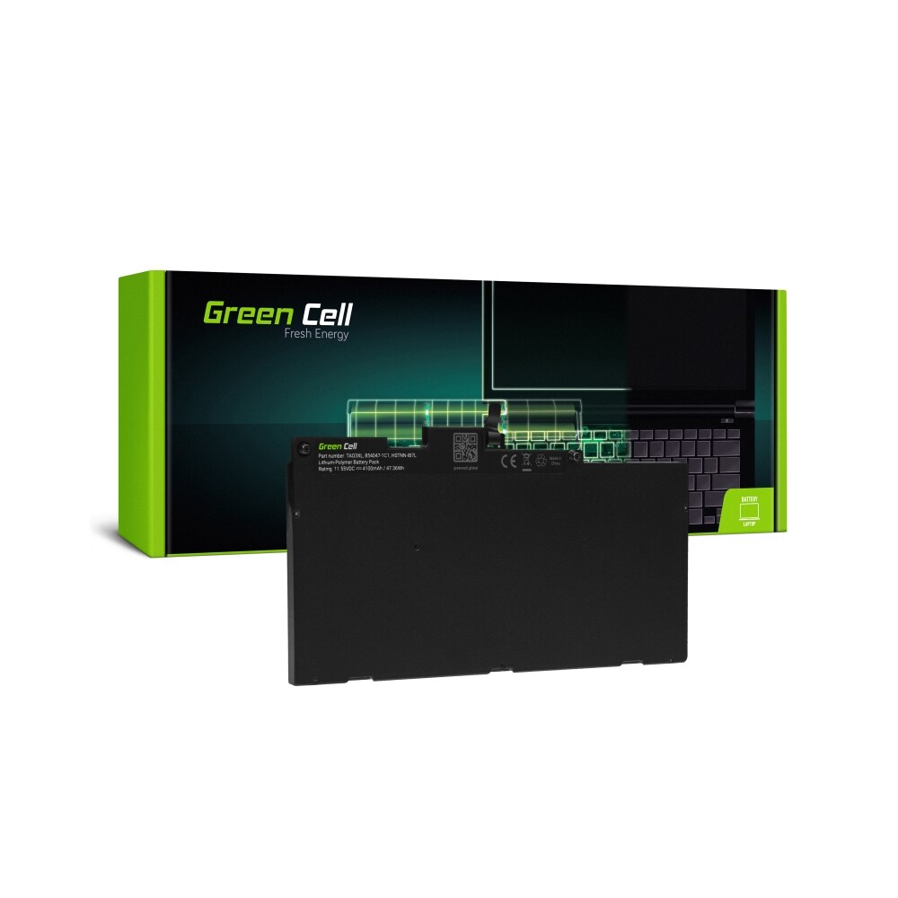 Green Cell akku TA03XL HP EliteBook