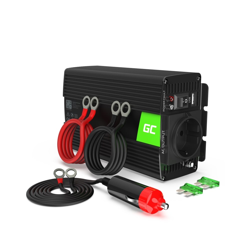 Green Cell Voltage Car Inverter 12V - 230V - 300W