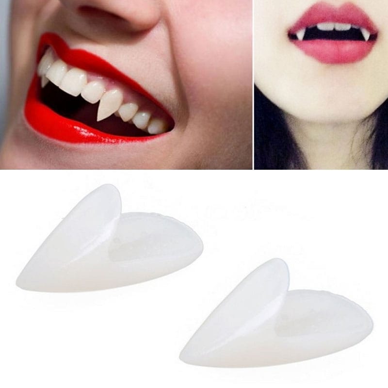 Vampyyrin hampaat halloweeniksi - 1-pari 17mm