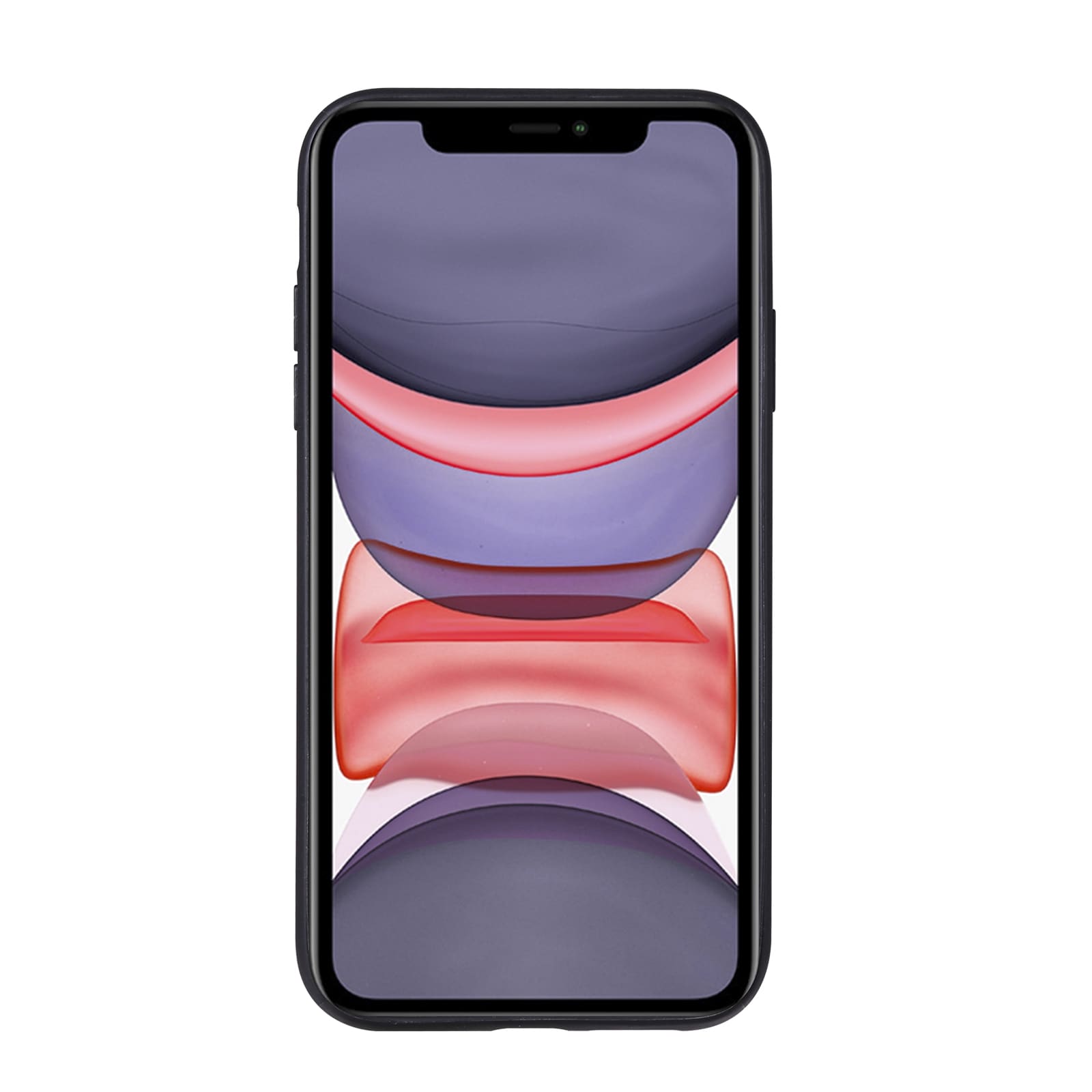 Retrokuvioitu matkapuhelimen kuori iskunkestävää materiaalia korttipaikalla iPhone 11 Pro Max - Ruskea