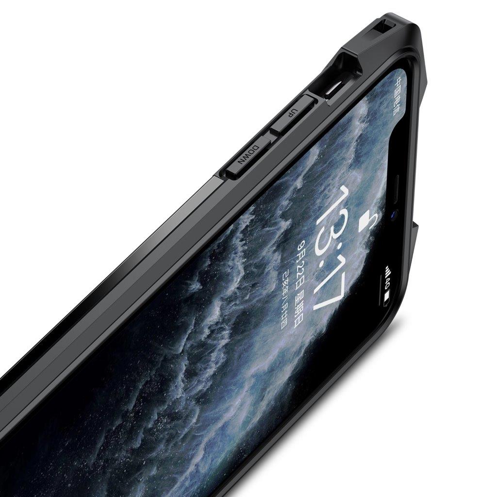R-JUST iskusuoja iPhone 13 Pro Max - Musta