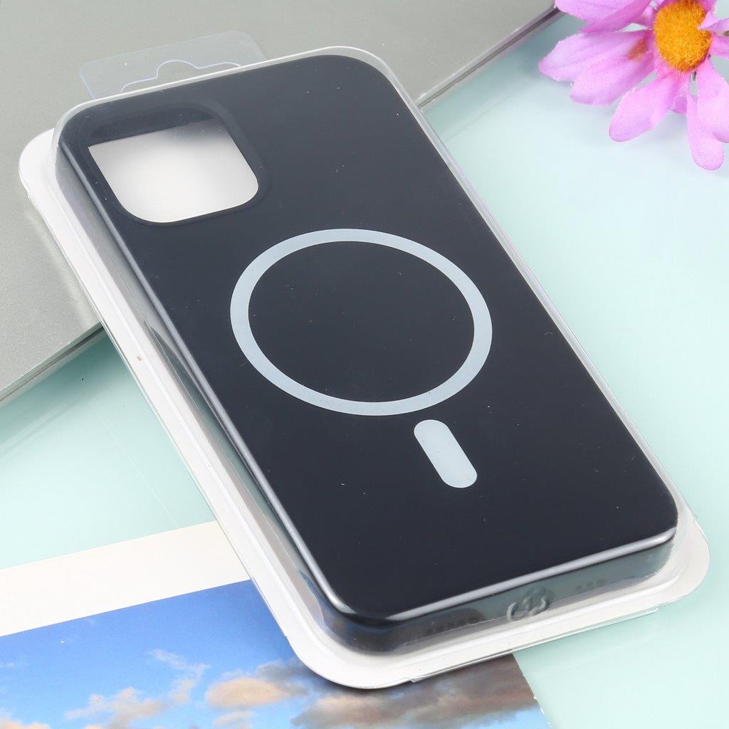 Iskunkestävä MagSafe -kuori mallille iPhone 13 mini - Musta