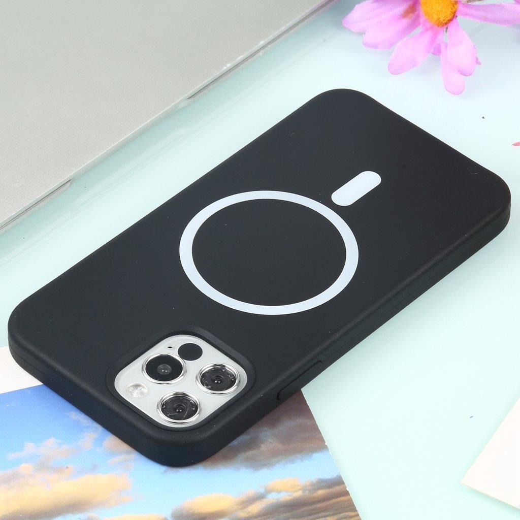 Iskunkestävä MagSafe -kuori mallille iPhone 13 Pro Max - Musta