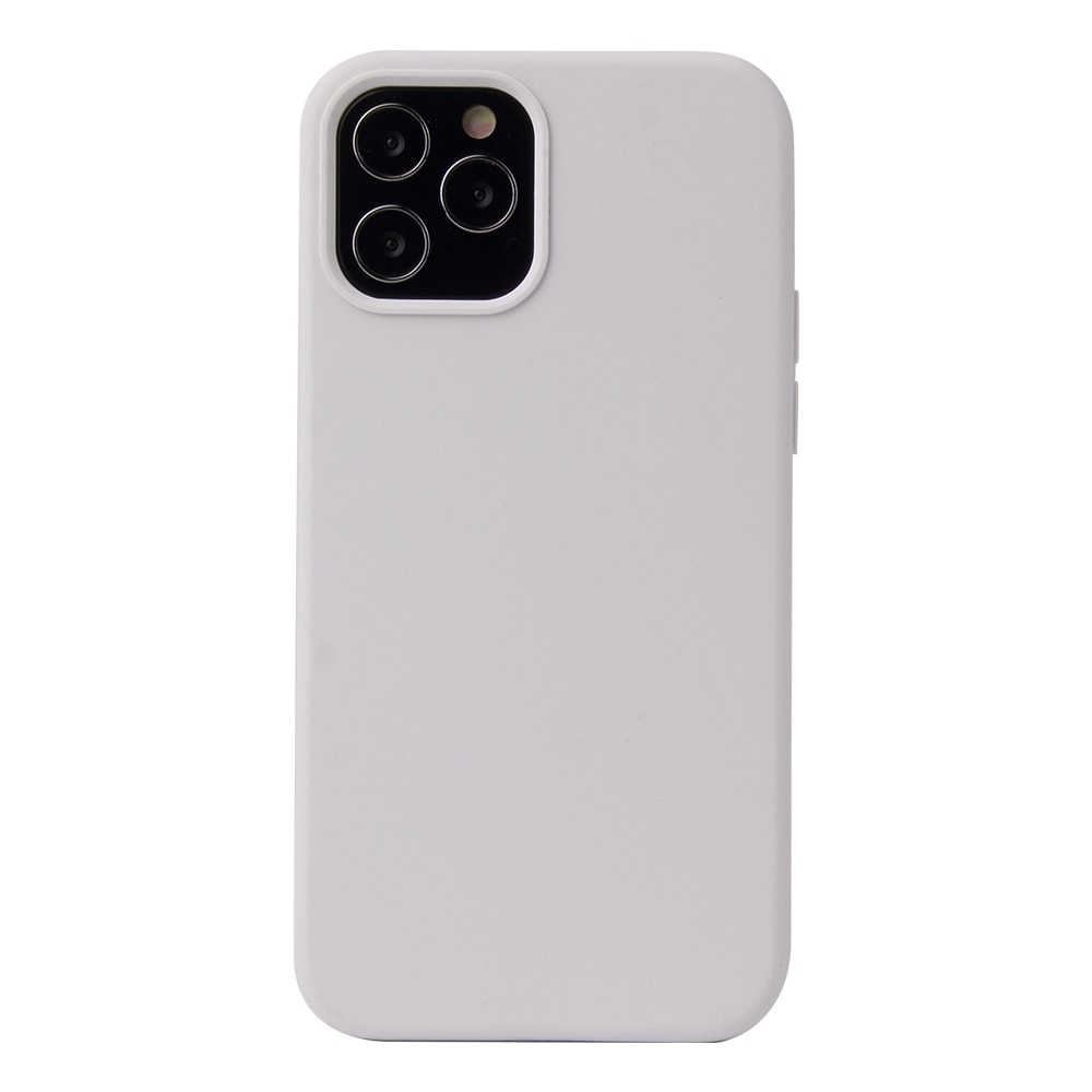 Iskunkestävä silikonikuori iPhone 13 - Valkoinen
