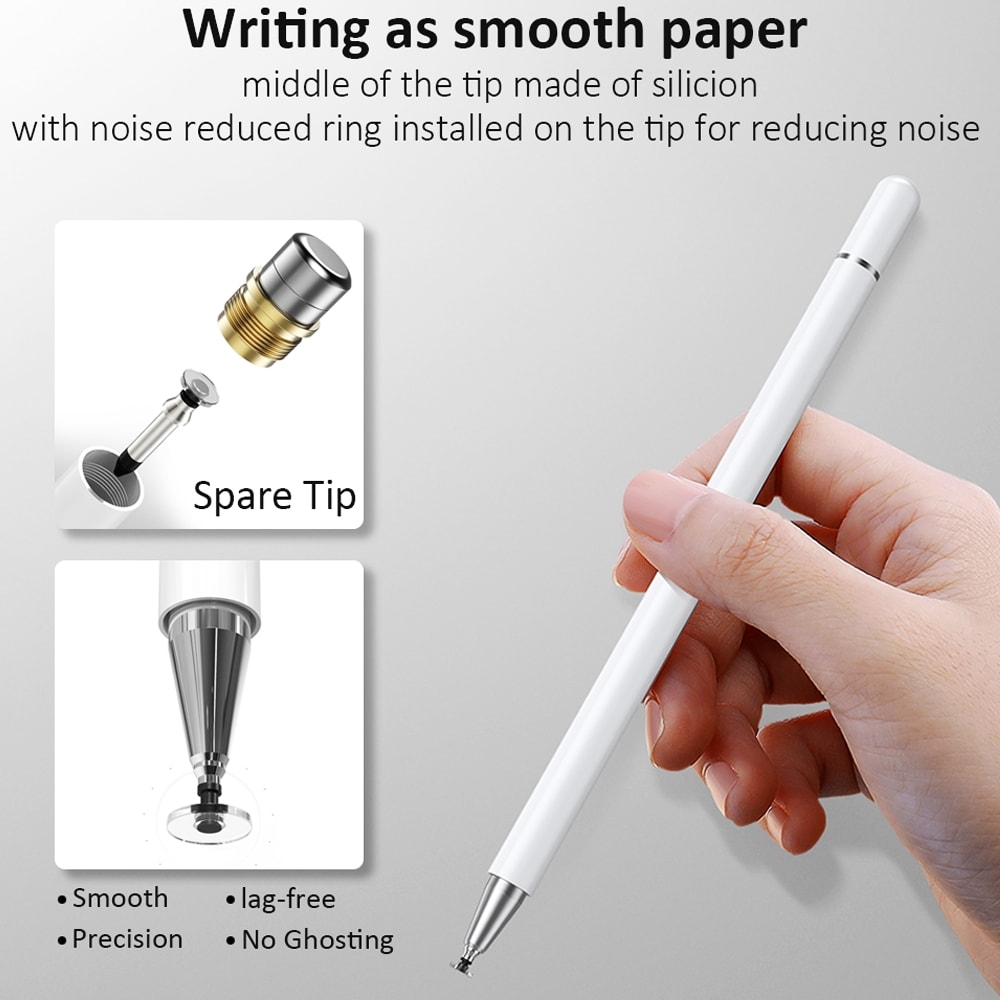Erittäin tarkka 2 in 1 Stylus-kynä