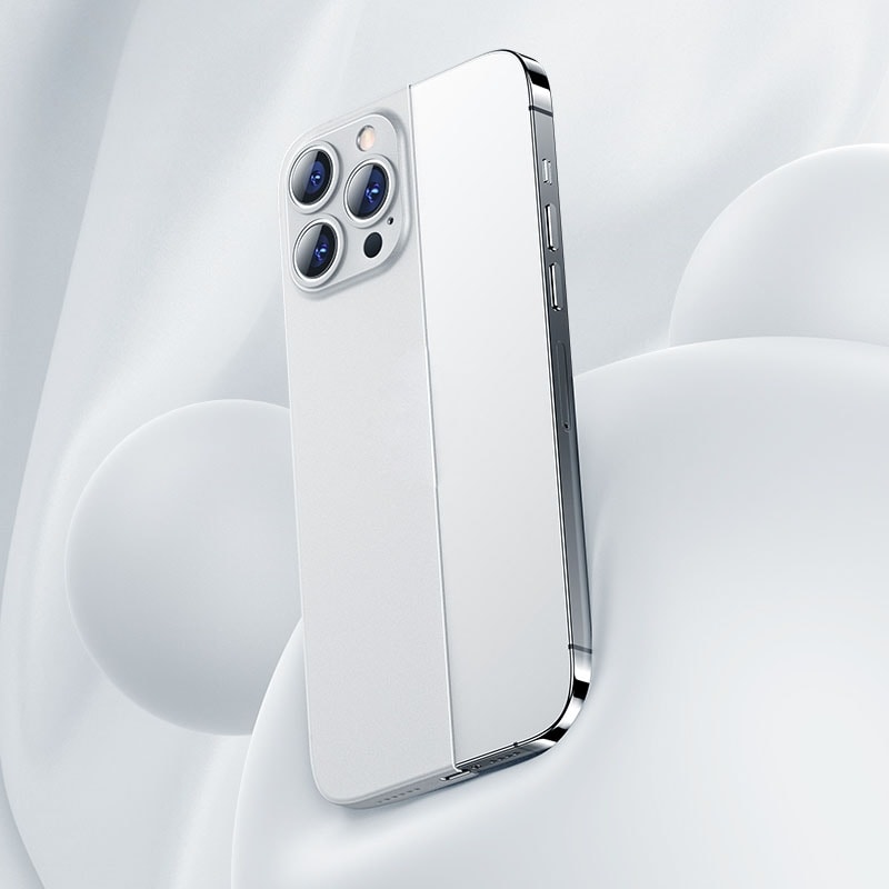 Erittäin ohut ja iskunkestävä matkapuhelimen kuori iPhone 13 mini - Valkoinen