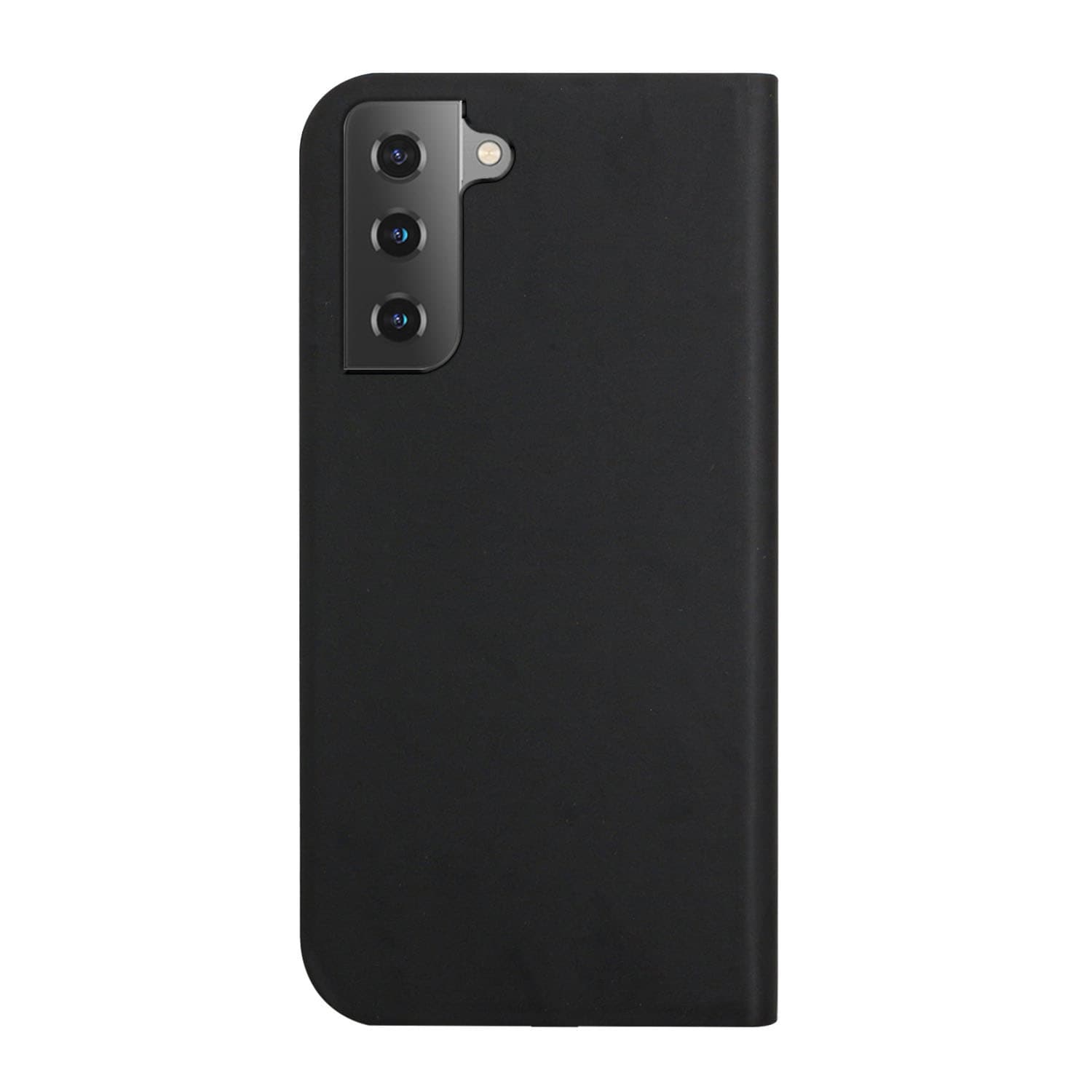Erittäin ohut matkapuhelimen kuori pidikkeellä Samsung Galaxy S21 5G - Musta