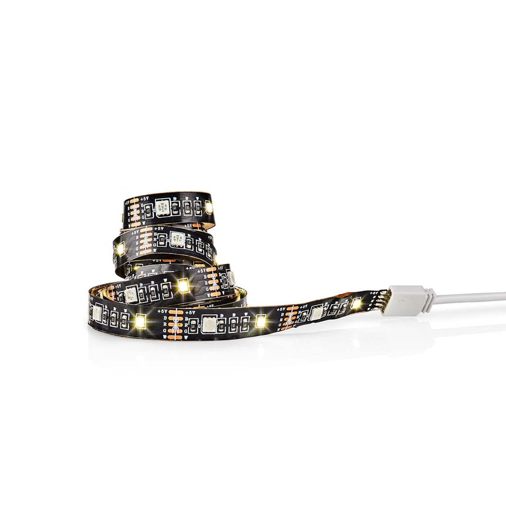 Nedis SmartLife LED Strip RGB/Valkoinen Bluetooth 2 metriä