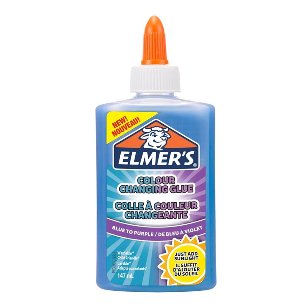 Elmer's color changing glue 147ml Sininen