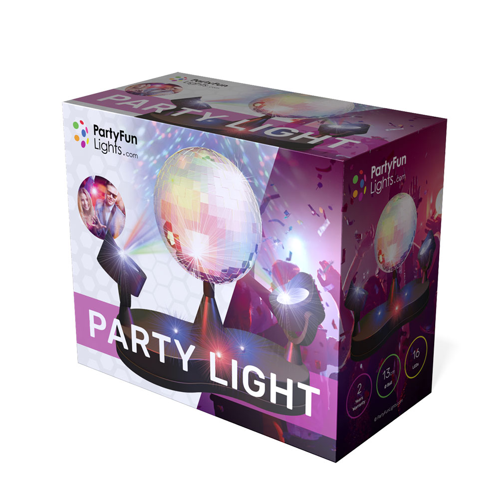 Party Fun Lights Discolampa