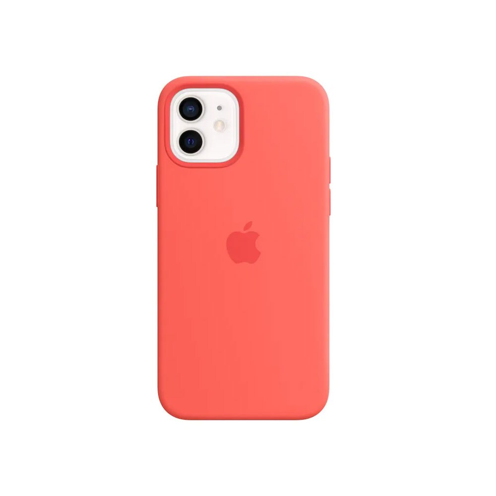 Silikonikuori MagSafe iPhone 12 / 12 Pro Pinkki