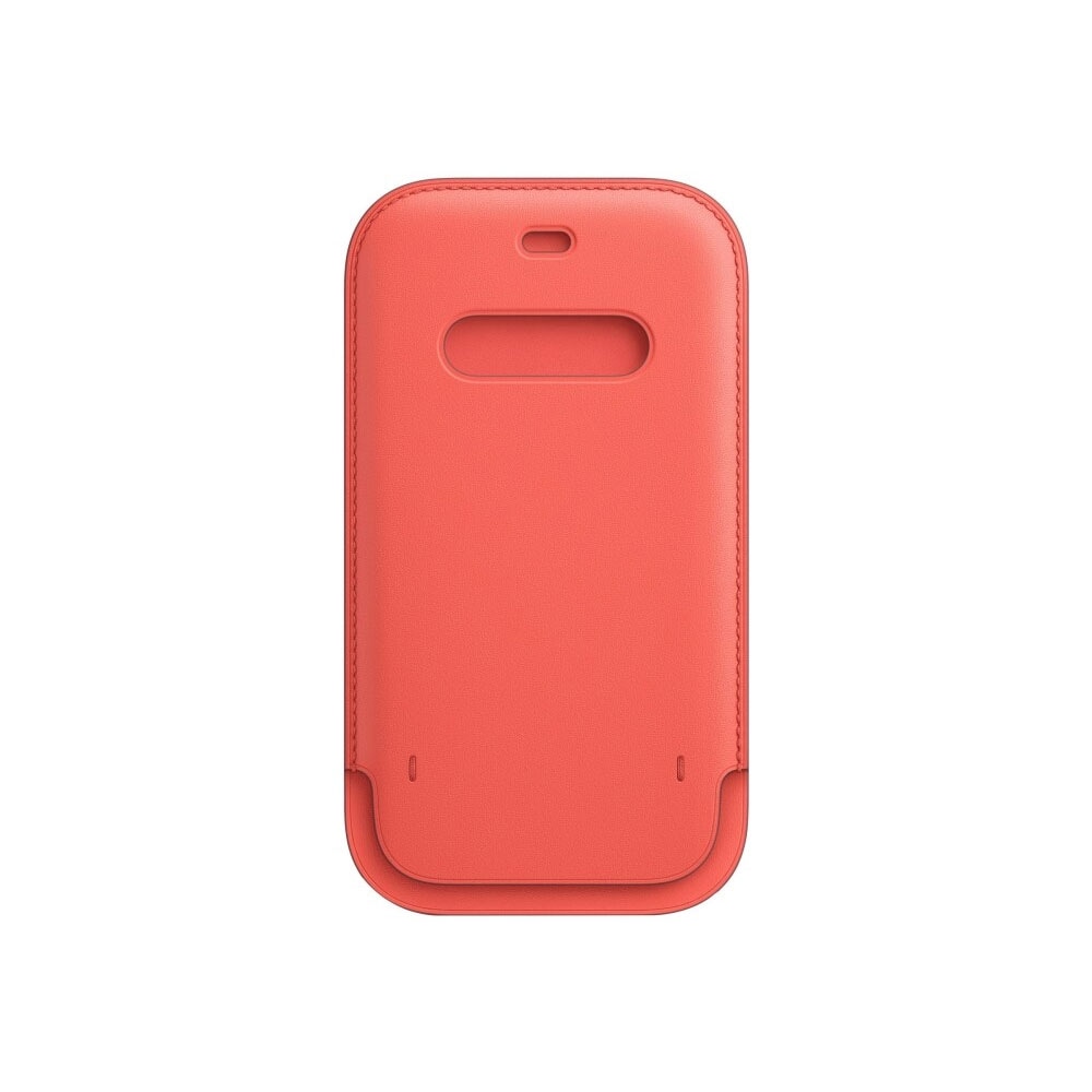 Nahkakotelo MagSafella iPhone 12 Mini Pinkki
