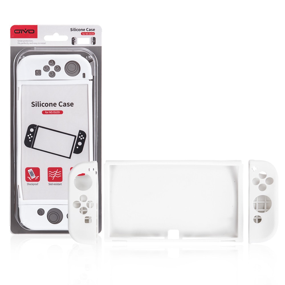 Silikonikontelo Nintendo Switch OLED - Kirkas