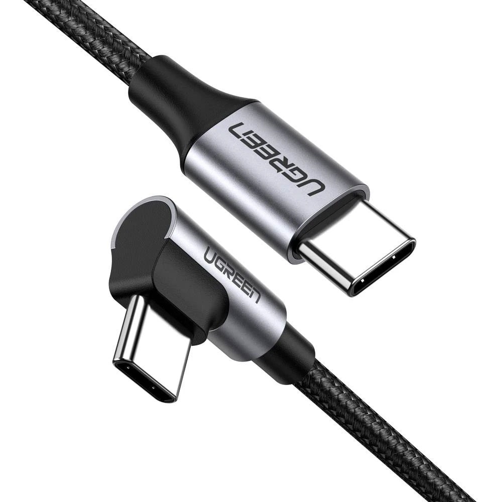 Kulma USB-C pikalatauskaapeli - 2m