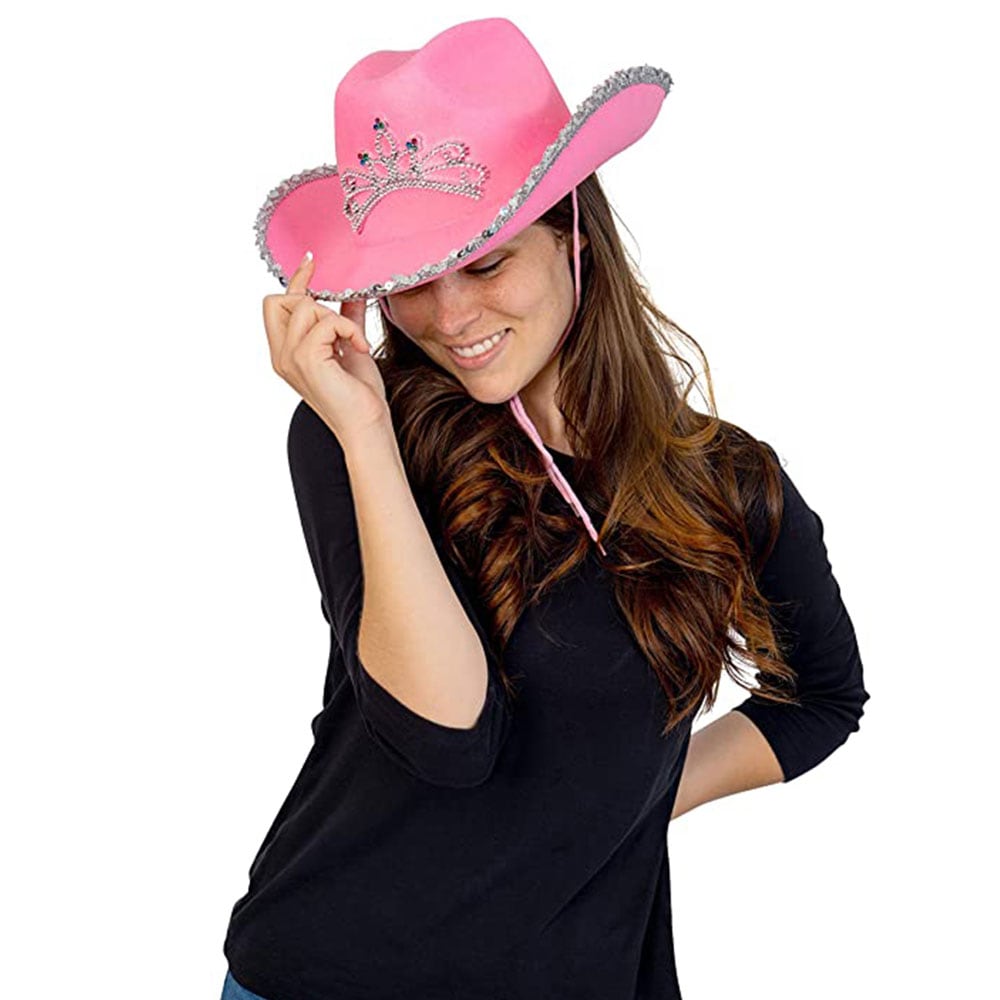 Pinkki Cowboyhattu