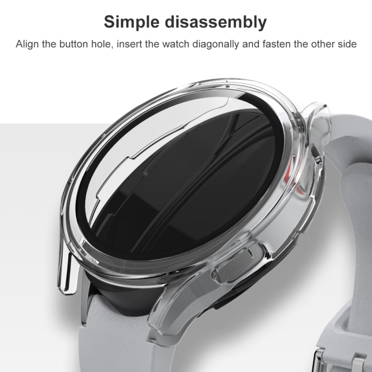 Näytönsuoja & Suojakuori Samsung Galaxy Watch 4 44mm - Kirkas