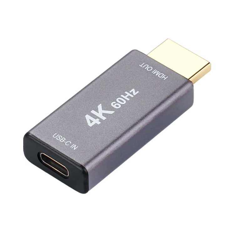 USB Tyyppi-C Naaras - HDMI urossovitin