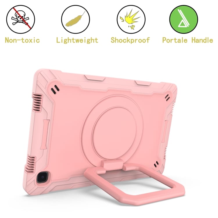 Shockproof 360 Kotelo telineellä Samsung Galaxy Tab A7 10.4 (2020) Pinkki