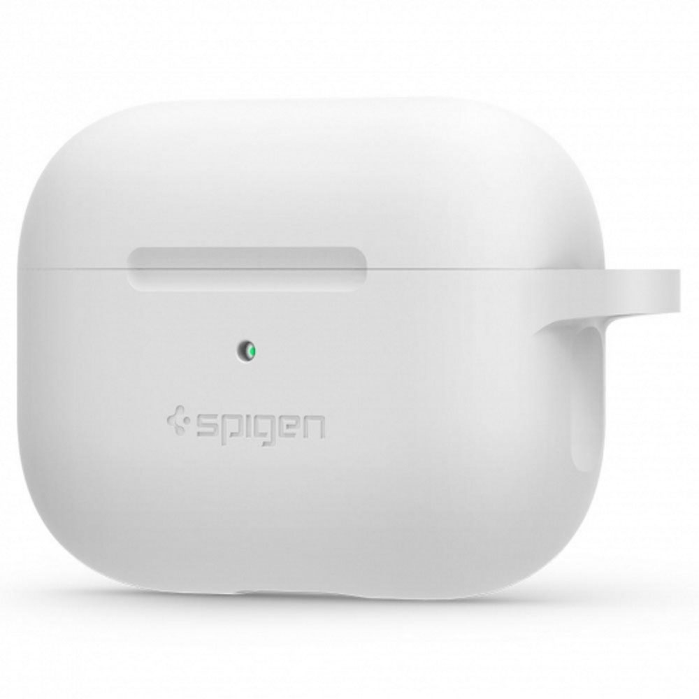 Spigen Silicone Fit Apple Airpods Pro Valkoinen