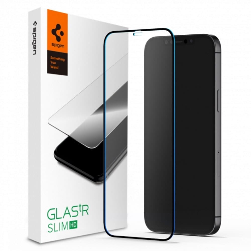 Spigen Temperoitu Glas.tR Slim FC Phone 12 Pro Max