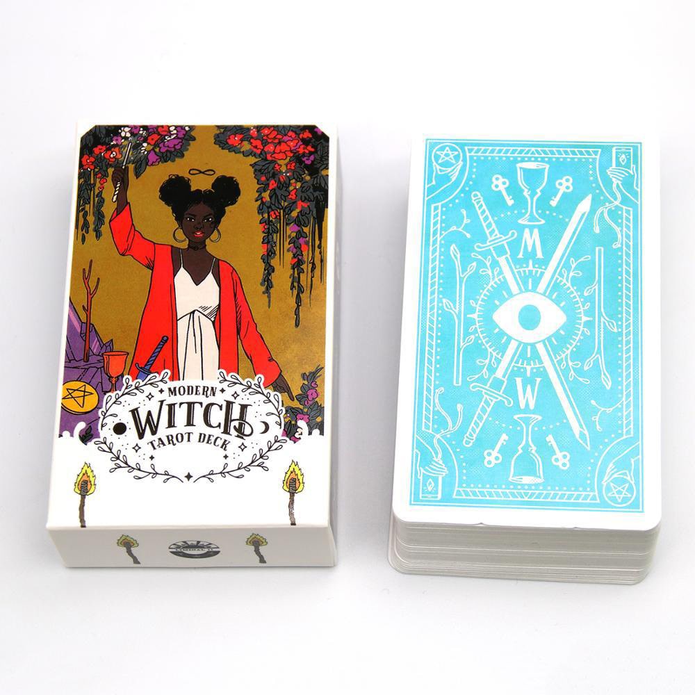 Tarot-kortit moderneilla kuvituksilla