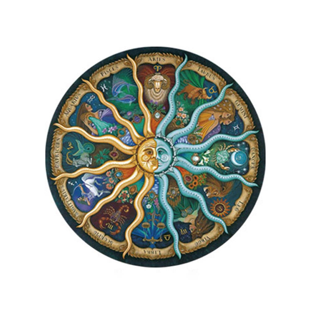 1000 palan pyöreä palapeli - Horoskooppimerkit