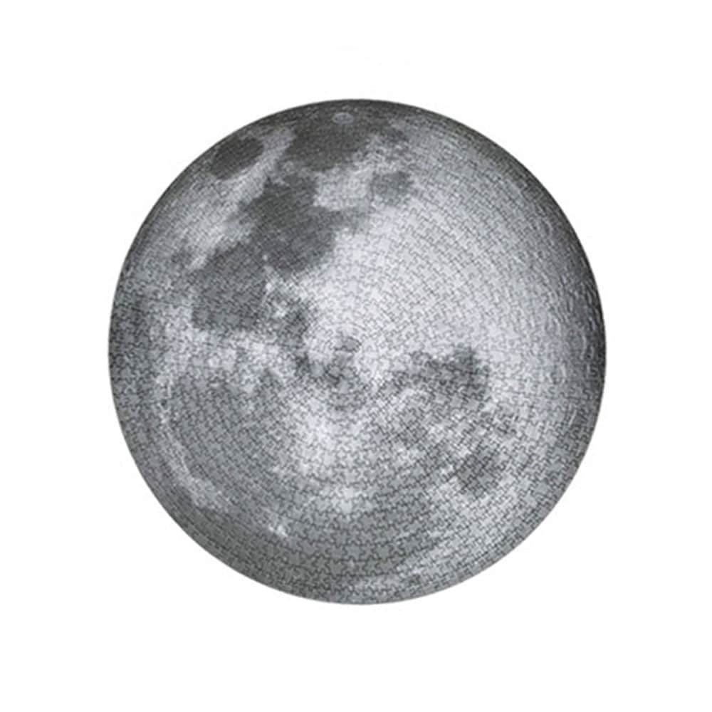 1000 palan pyöreä palapeli - Kuu