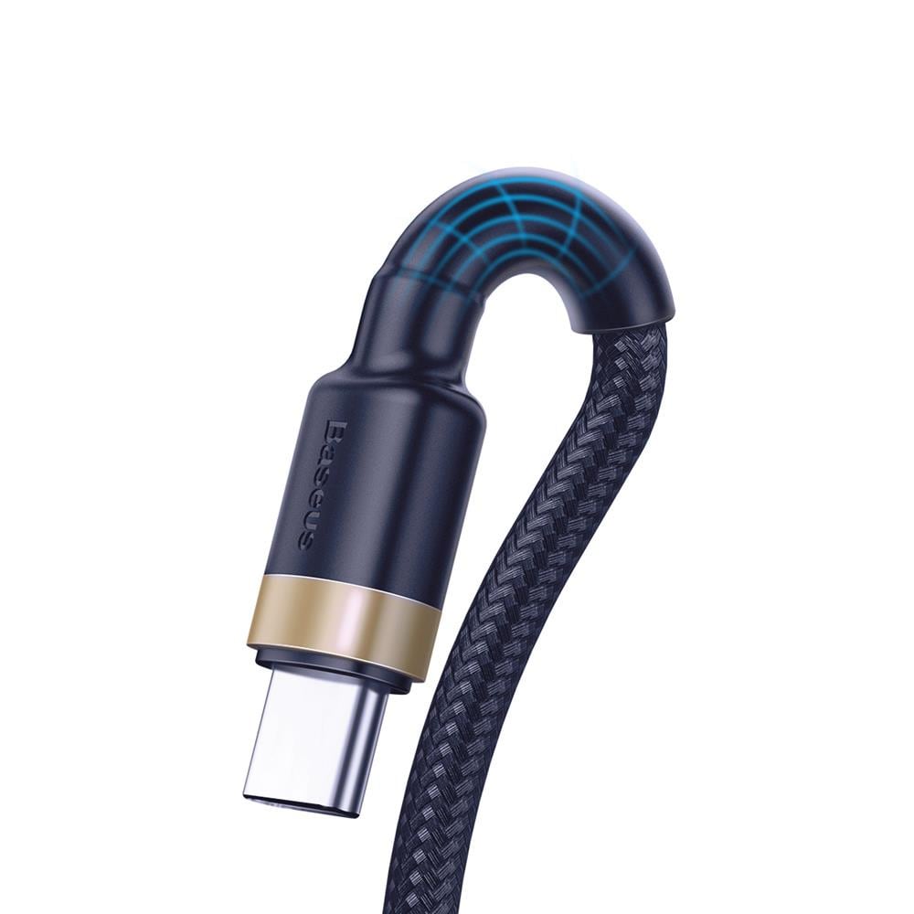 Baseus Cafule USB - USB-C 40W 1,0 m Kulta/Sininen