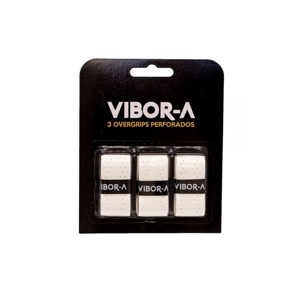 Vibor-A Overgrips 3-pakkaus - valkoinen