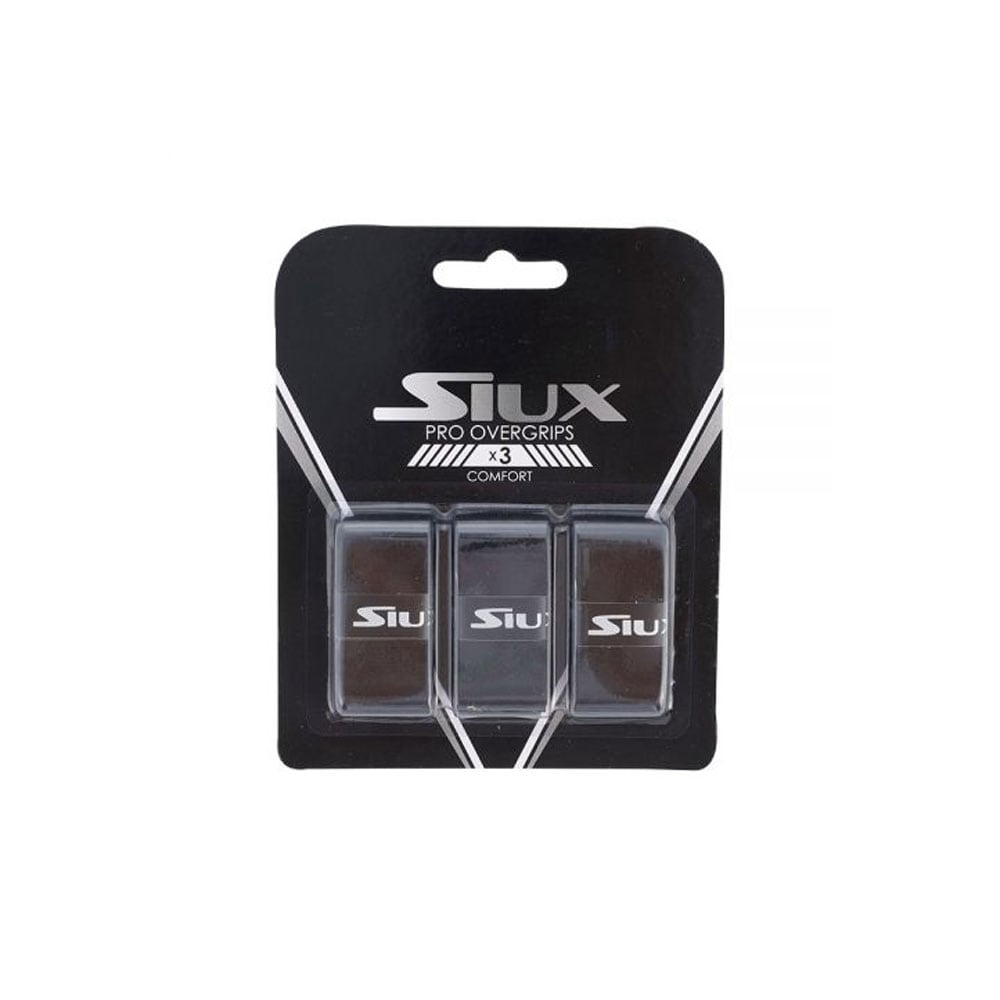 Siux Pro Overgrips - Musta 3-pakkaus