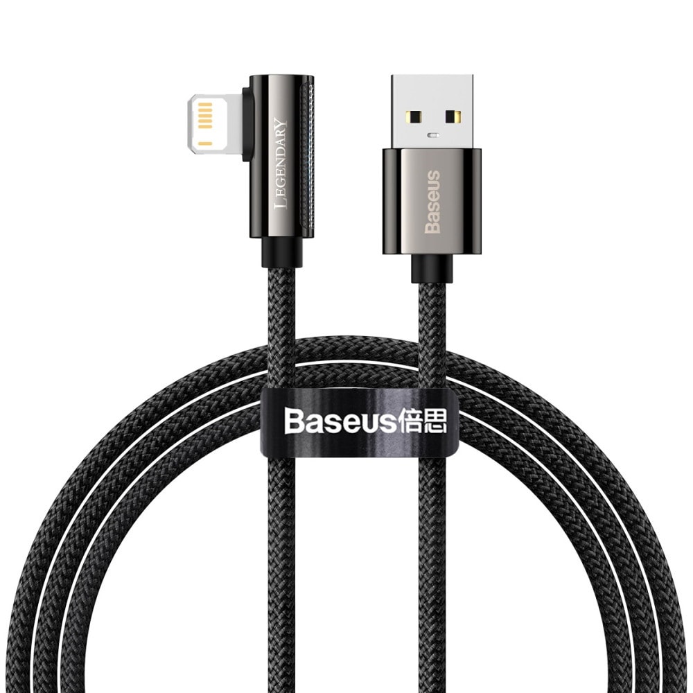 Baseus Legend USB - Lightning 2,4A 1m Musta