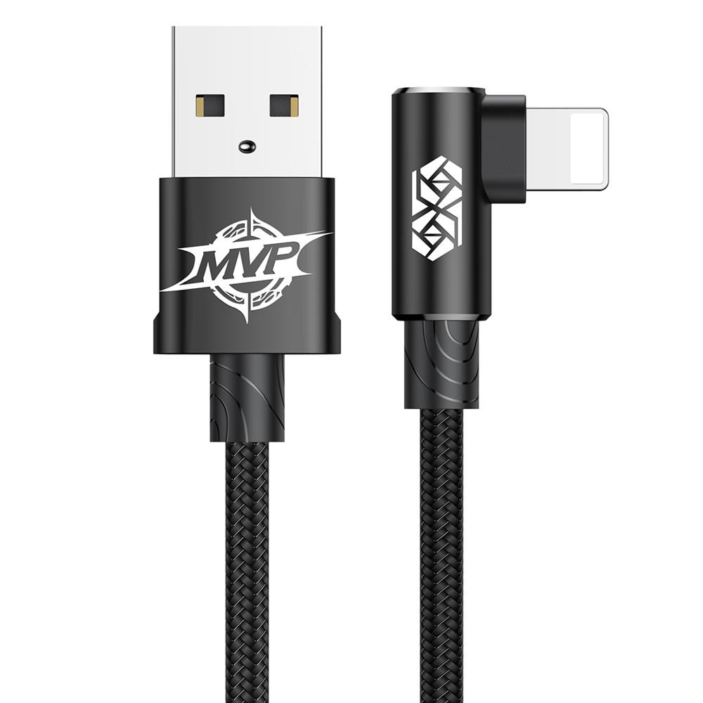 Baseus MVP Elbow USB - Lightning 2A 1m Musta