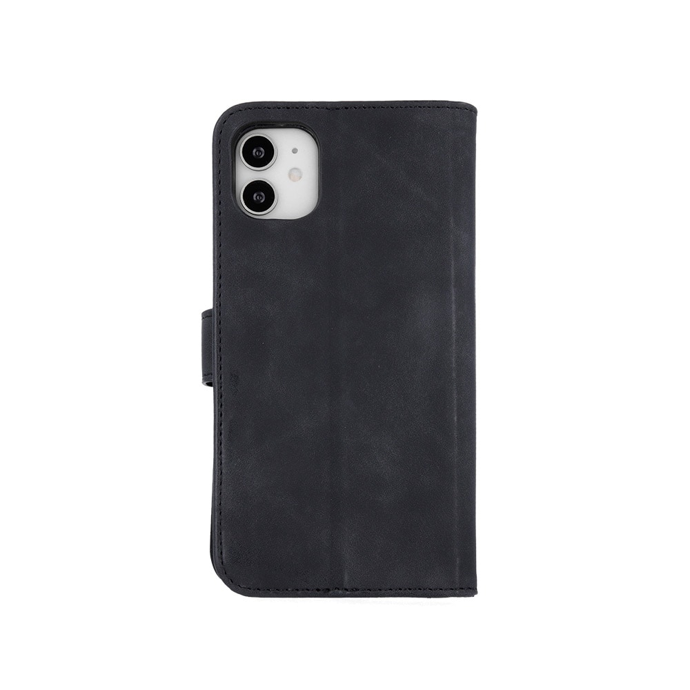 Smart Velvet Kotelo iPhone 12 - Musta