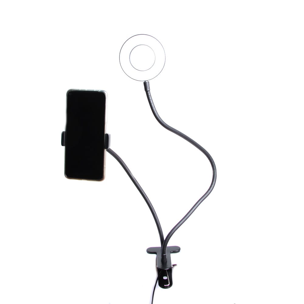 United LED-valaistus matkapuhelimen pidikkeellä
