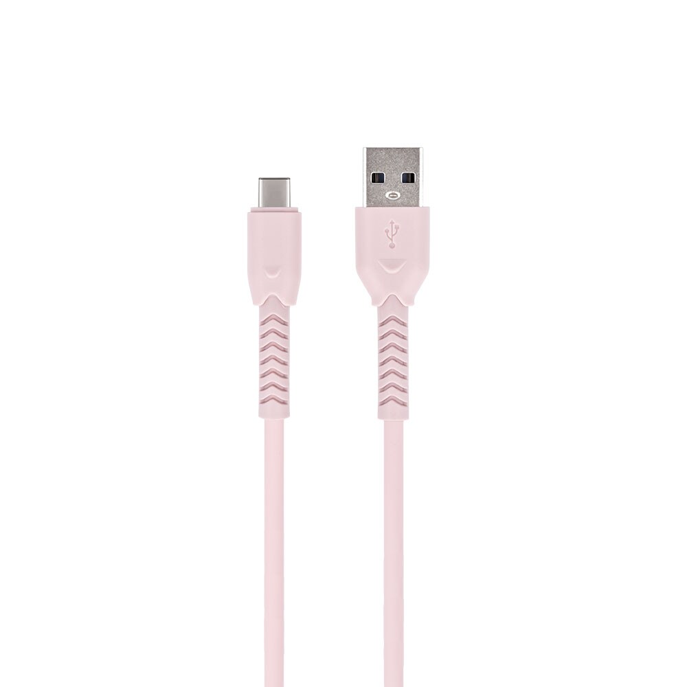 Maxlife USB-C-kaapeli - 3A pinkki