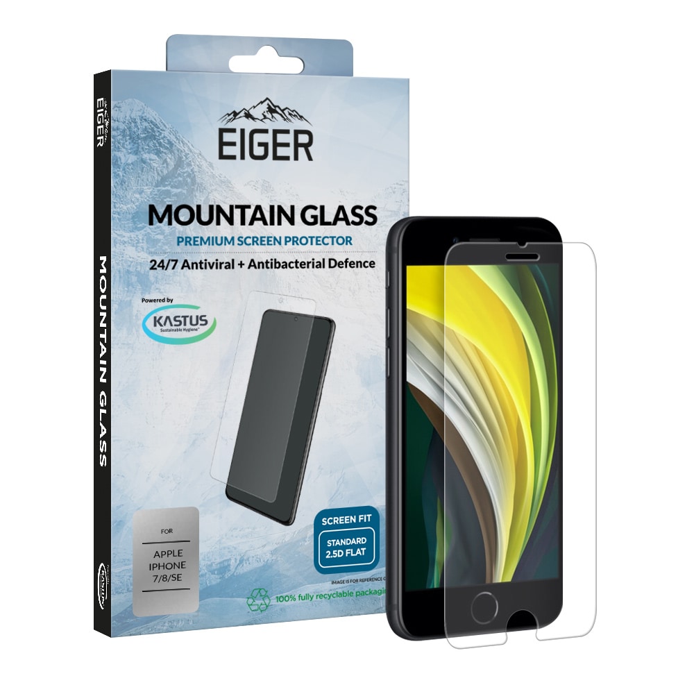 Eiger Glass Näytönsuoja iPhone SE (2020)/8/7/6s/6