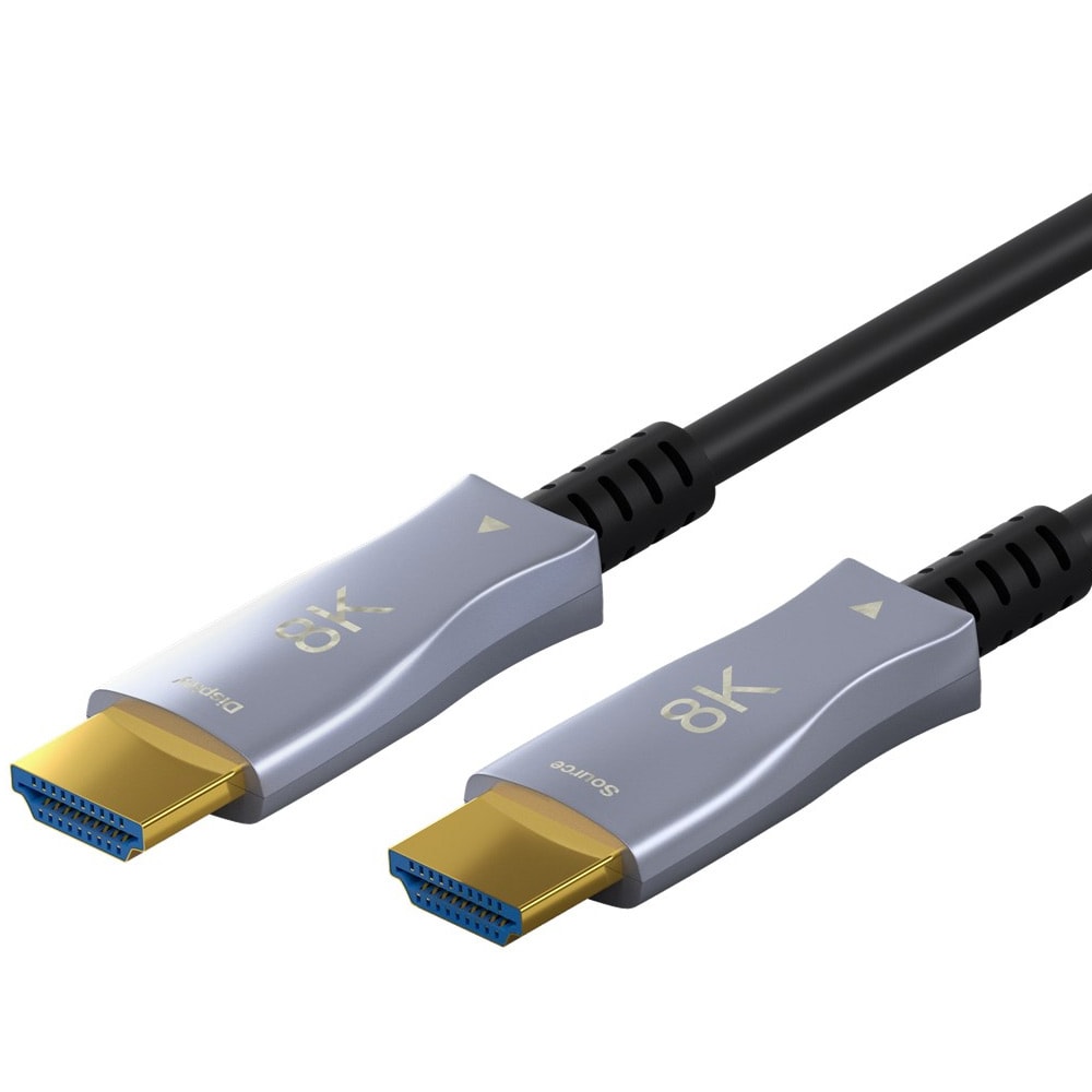 HDMI-kaapeli Optinen hybridi 8K med Ethernet 10m