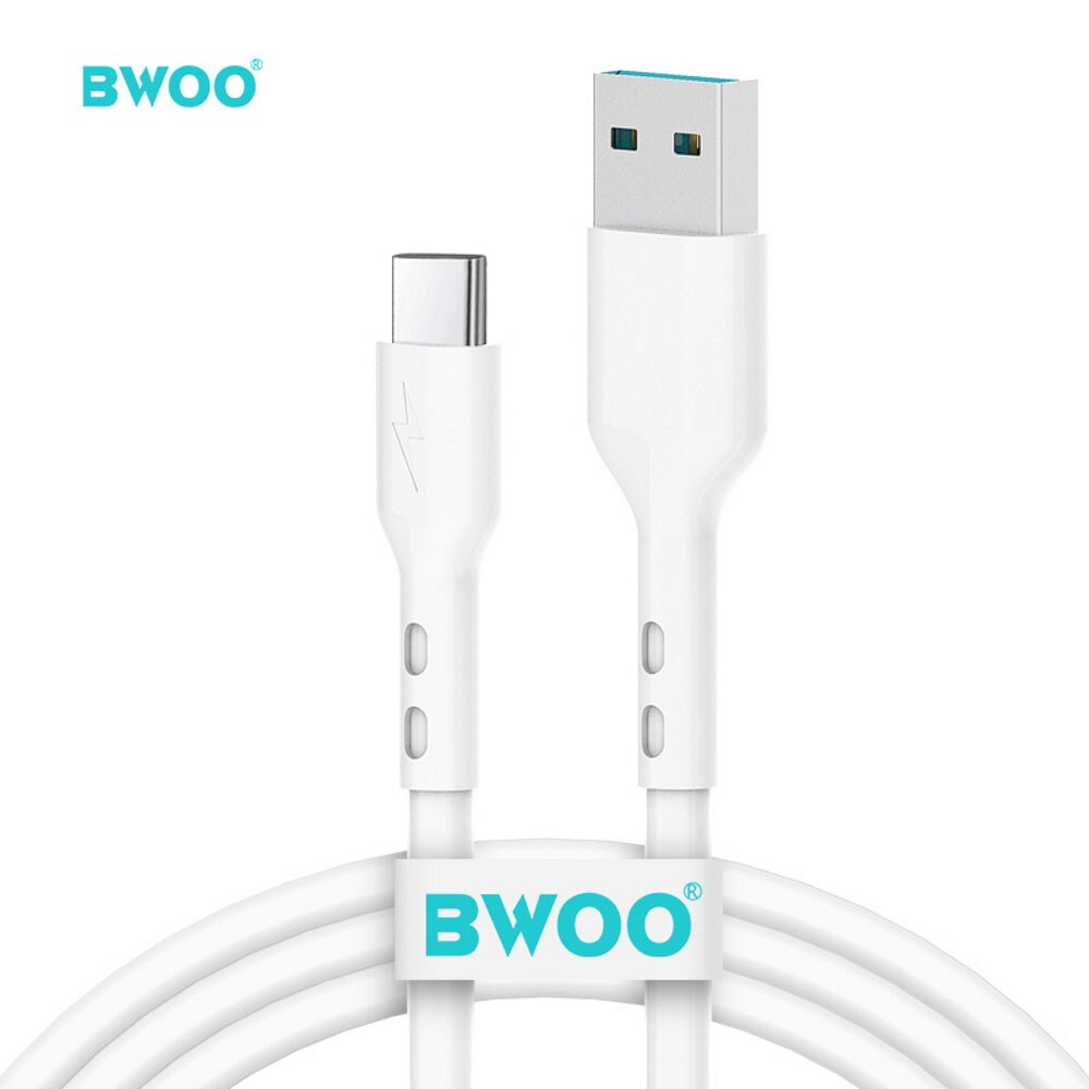 BWOO USB - USB-C - 3A Valkoinen