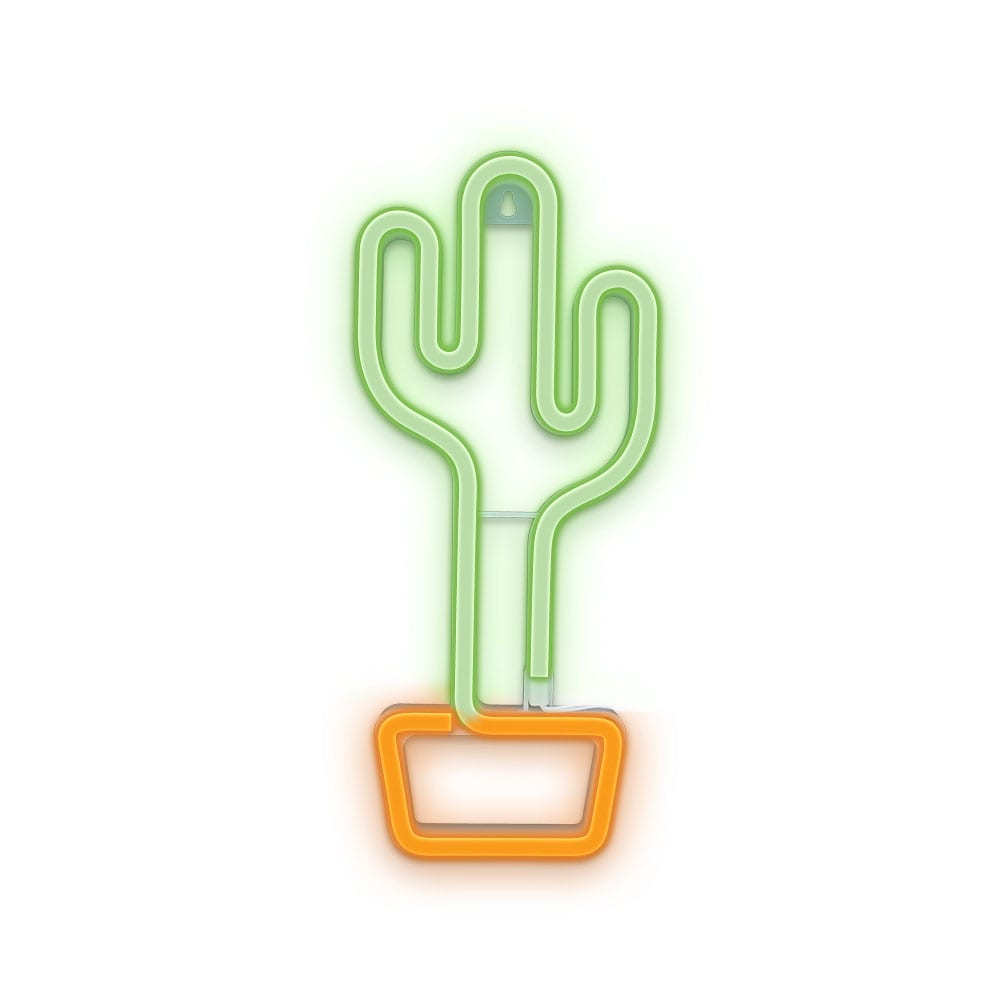 Neon-kyltti - Kaktus