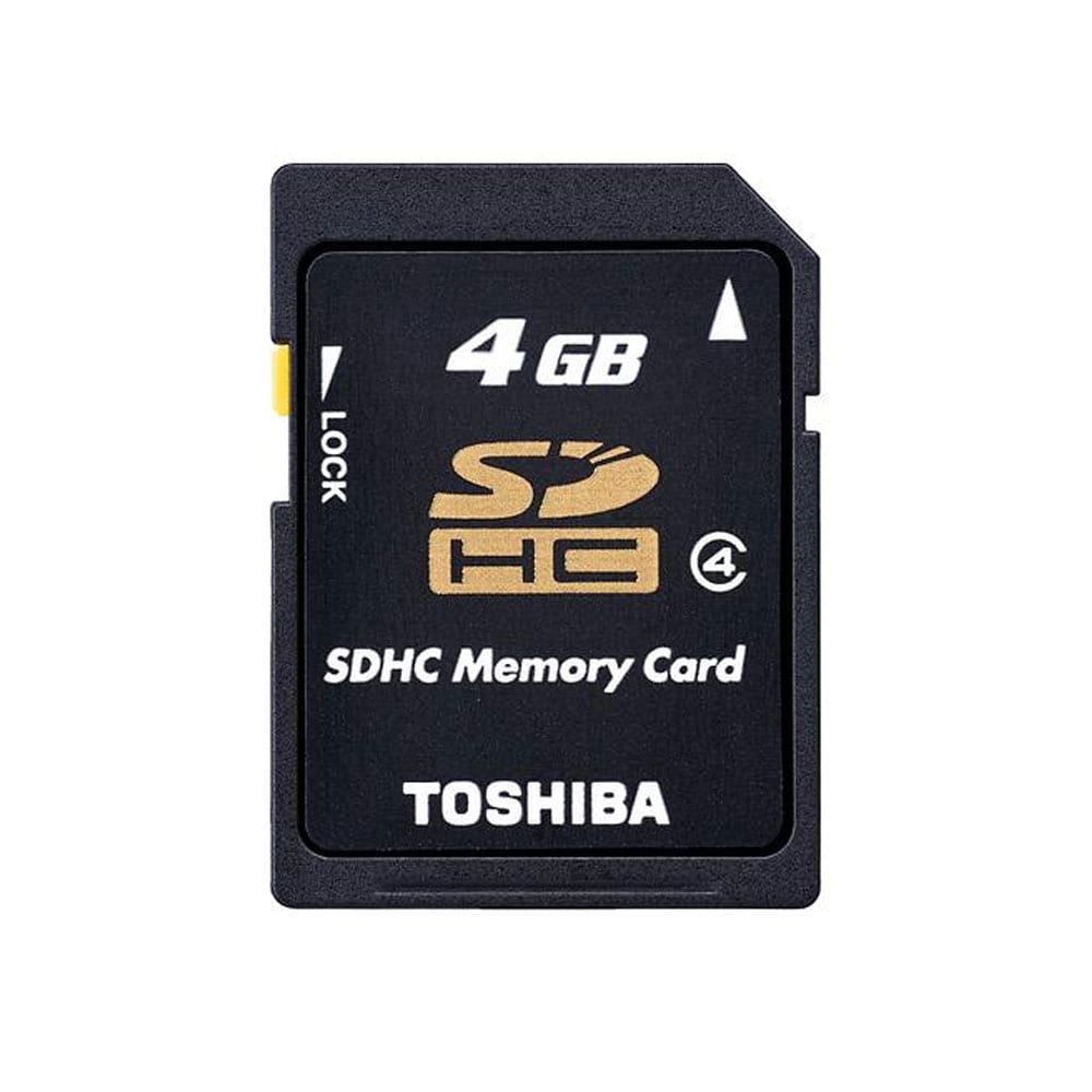 Toshiba SDHC 4GB Class 4
