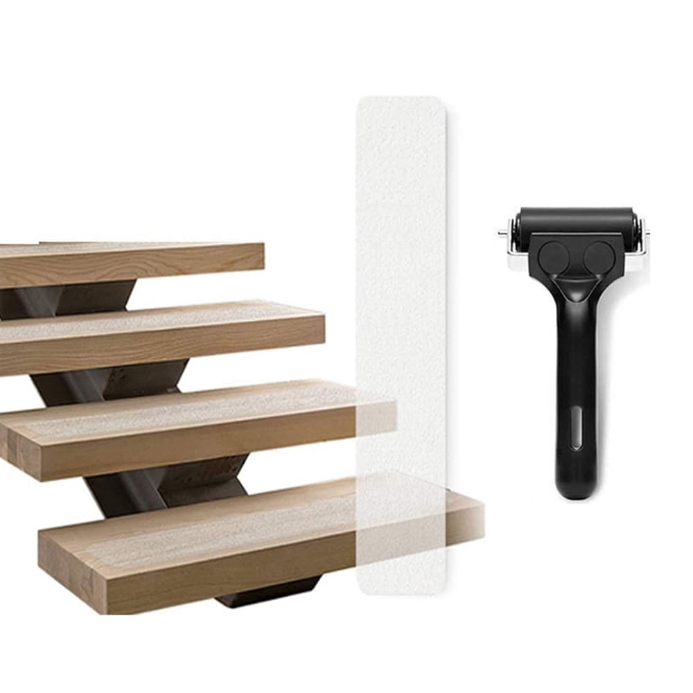 Liukueste portaisiin 15-pakkaus 81x10cm Läpinäkyvä