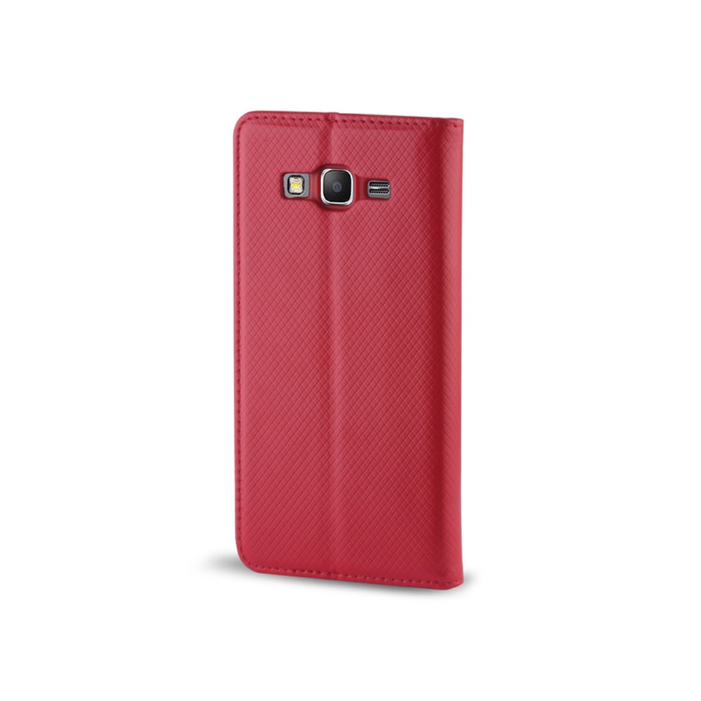 Flip kotelo telineellä Samsung Galaxy S21 Ultra Punainen