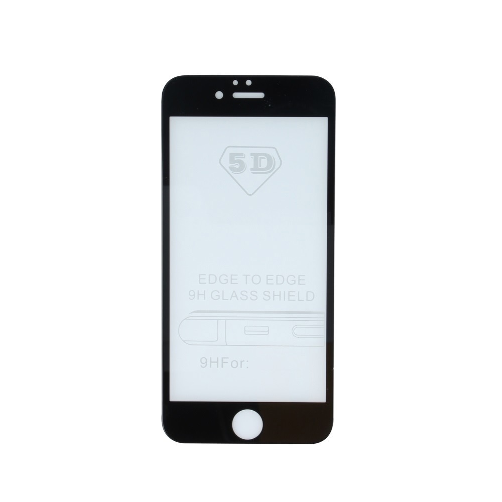 Karkaistu Näytönsuoja 5D iPhone 13 Pro Max 6.7" Musta kehys