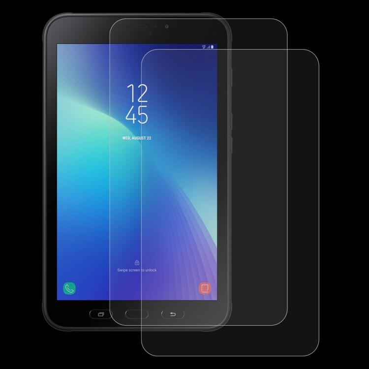 Näytönsuoja karkaistua lasia mallille Samsung Galaxy Tab Active 2 - 2-pakkaus
