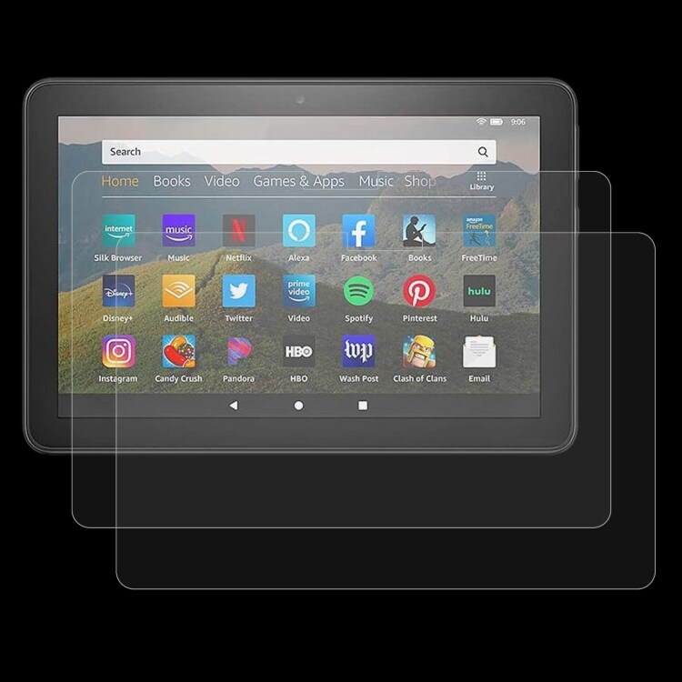 Näytönsuoja karkaistua lasia mallille Amazon Kindle Fire HD 8 2020 - 2-pakkaus