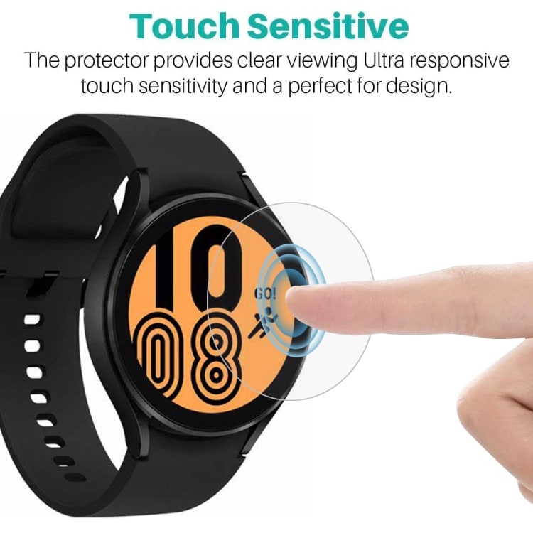 Hydrogeelillä varustettu näytönsuoja mallille Samsung Galaxy Watch4 44mm