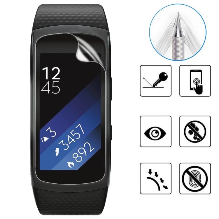 Hydrogeelillä varustettu näytönsuoja mallille Samsung Gear Fit