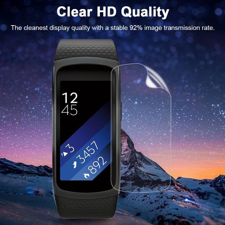 Hydrogeelillä varustettu näytönsuoja mallille Samsung Gear Fit