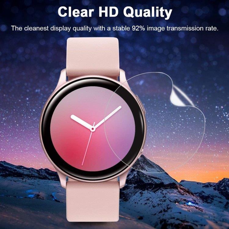 Hydrogeelillä varustettu näytönsuoja mallille Samsung Galaxy Watch Active 1/2 40mm
